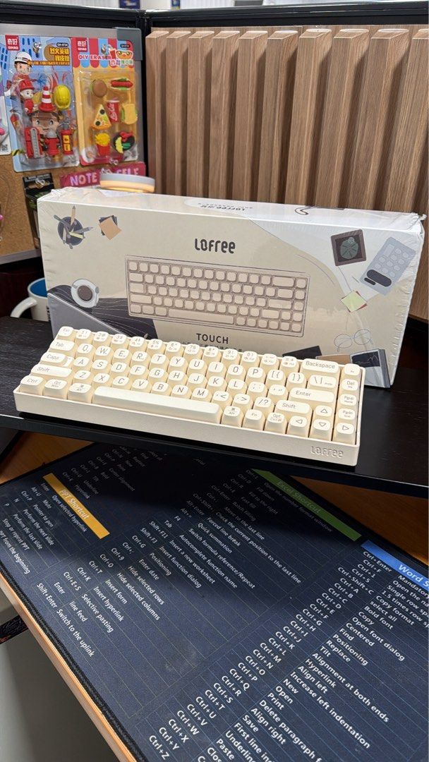 Lofree TOUCH Tofu 68 Mechanical Keyboard (Category: Computer Keyboard) located in Pasig City. Submitted by personal_things_only (Listing ID 1462090451, Image 1). Description: Selling my 1 week old keyboard ✨ - Lofree TOUCH Mechanical Keyboard - Compact 60% layout - Cream color - Tactile key feel - Ideal for minimalist desk setups - Comes with original packaging - Feel free to ask questions! Rfs: Will upgrade with numpad.