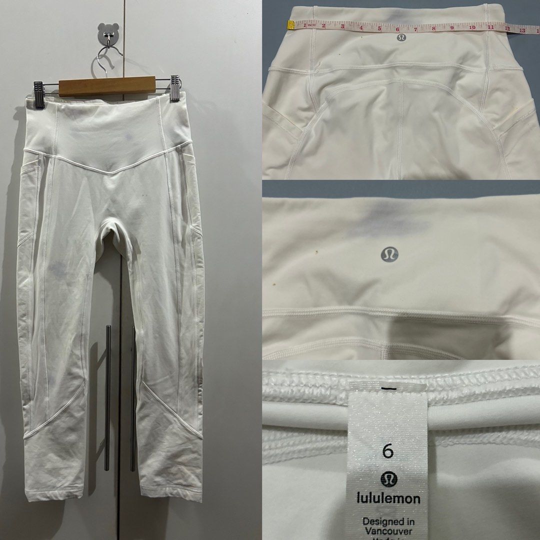 Lululemon Leggings (Category: Activewear) located in Manila. Submitted by chen_clybelles (Listing ID 1462179441, Image 1). Description: with color transfer, pls see last pic S to M.