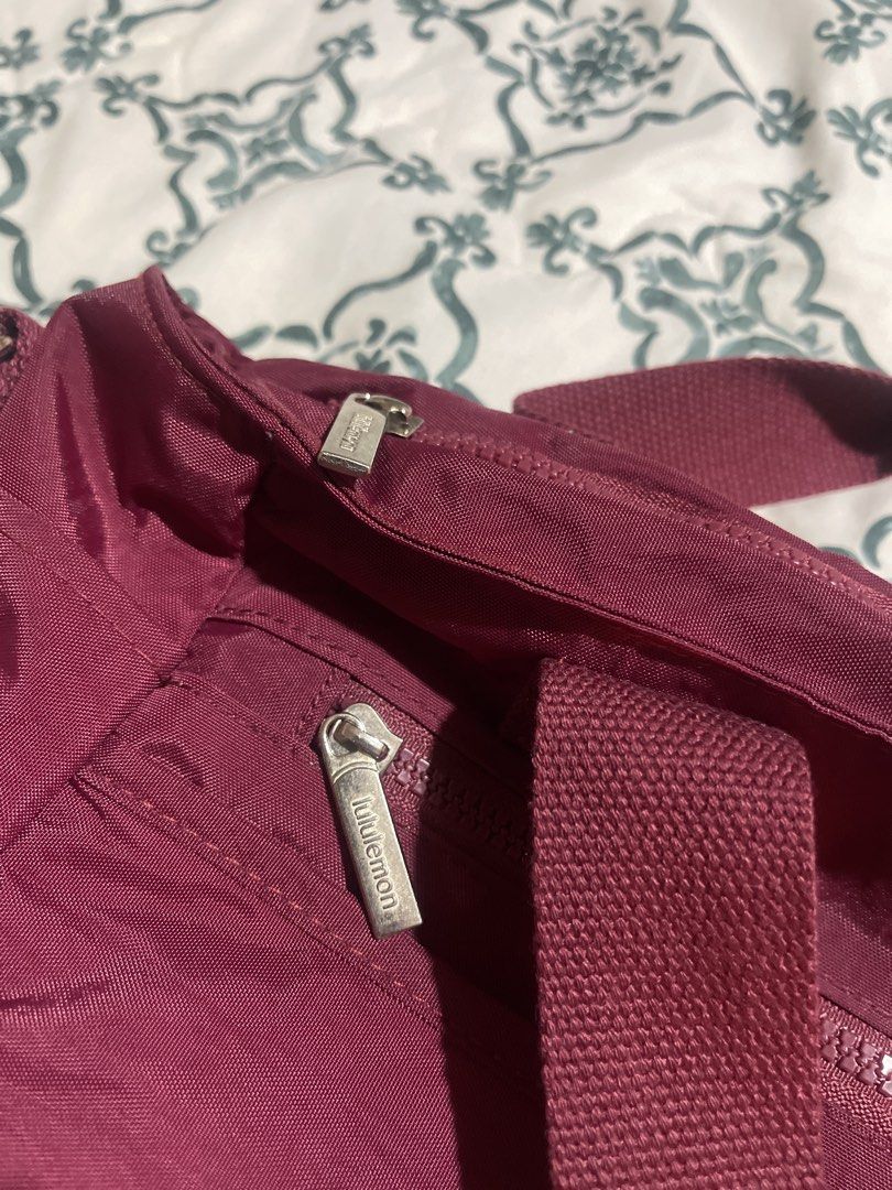 Lululemon Maroon Bag (Category: Luxury Bags & Wallets) located in Quezon City. Submitted by donnabelle7572 (Listing ID 1462120176, Image 2). Description: ✨✨Please Read carefully... 📌📌Letting go of some of my bags ,wallets and clothes! Most are Preloved and well maintained or slightly use while some are brand new/never used. 📌📌Just a reminder: Some items are Vietnam, Cambodia or China made, and I cannot guarantee that all pieces are authentic,