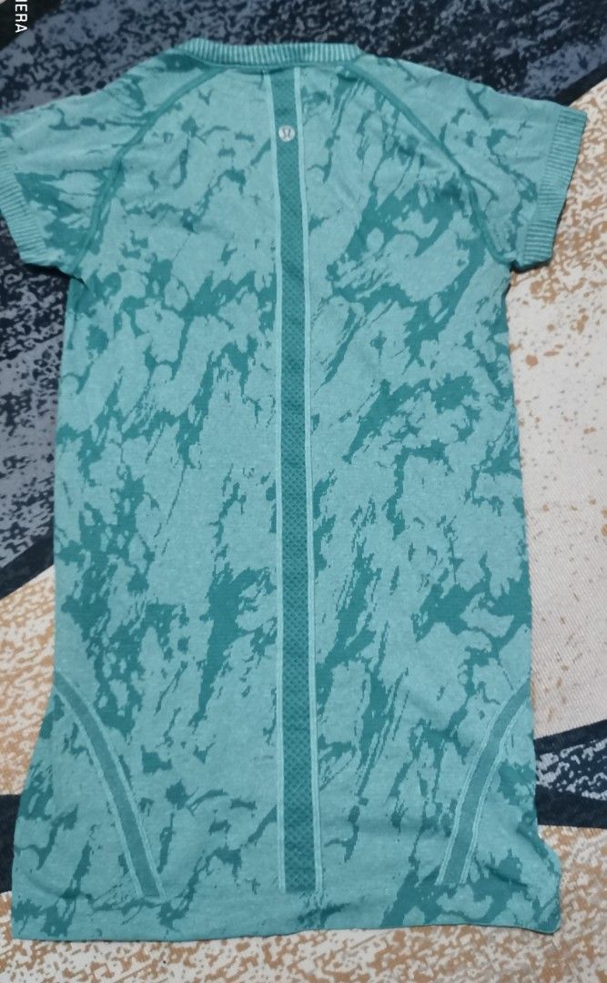 Lululemon run swiftly tech short sleeve shirt (Category: Shirts) located in San Jose. Submitted by thrift_ni_sir (Listing ID 1462169942, Image 2). Description: Excellent condition Cut tag MOP gcash MOD j&t, flash express Add shipping fee.
