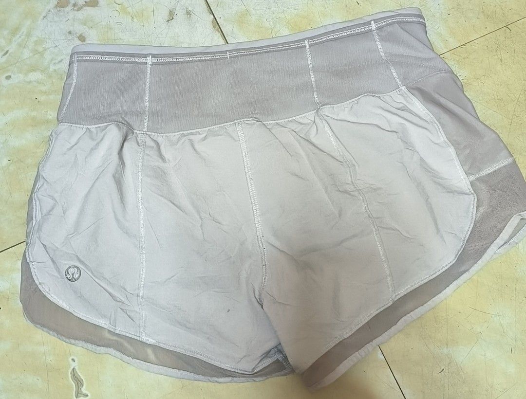 Lululemon Shorts Size 2 (Category: Activewear) located in Manila. Submitted by itsmelawrence (Listing ID 1462204816, Image 1). Description: - Lululemon Shorts - Color: Light Purple - Size: 2 dimes 25up - Features breathable mesh side panels - Ideal for running and workouts.