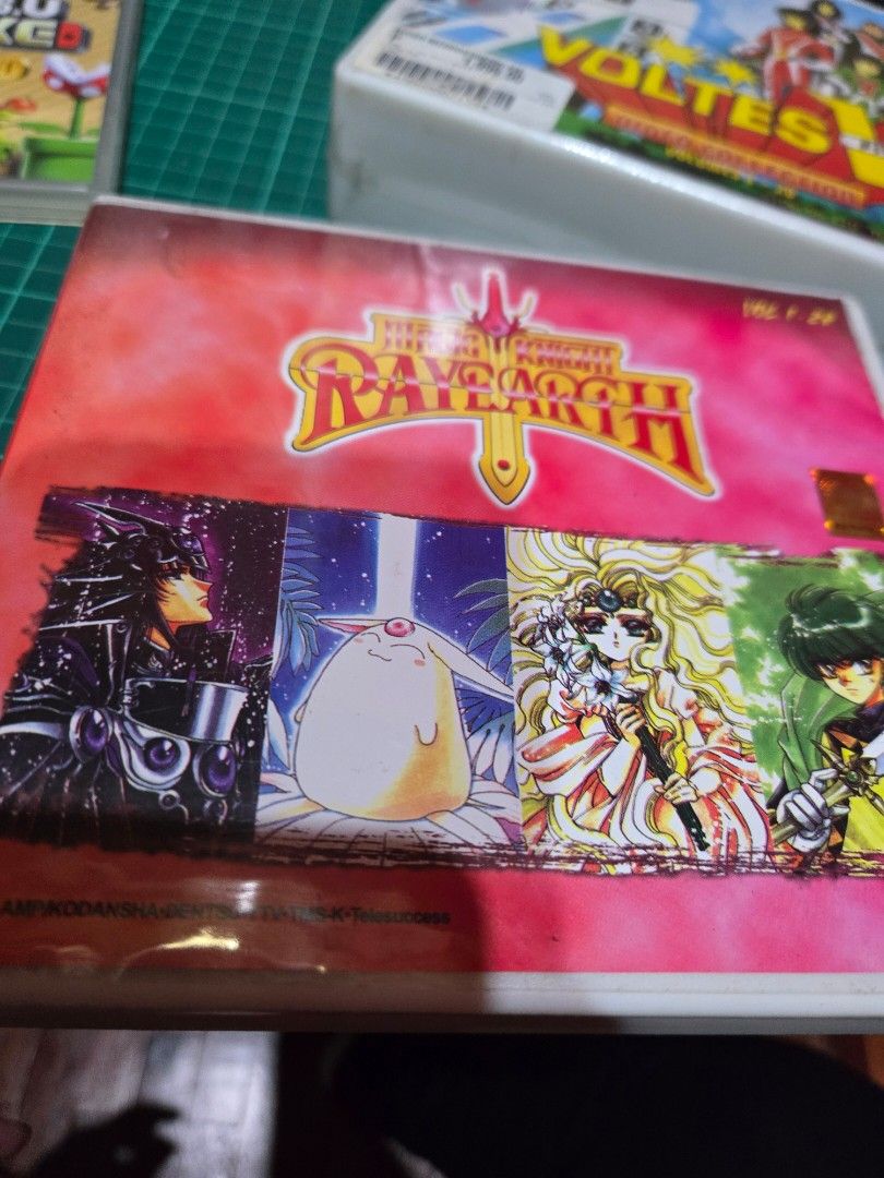 Magic Knight Rayearth Vol. 1-24 DVD Set (Category: CDs & DVDs) located in Quezon City. Submitted by mello_letgoes (Listing ID 1462147473, Image 2). Description: - Magic Knight Rayearth DVD Set - Includes Volumes 1 and 2 - Features original anime artwork - Distributed in the Philippines - Ideal for fans of classic anime Magic Knight Rayearth VCD Video Collection Vol. 1–24 – Vintage Magnavision ₱2,000 – Negotiable Vintage Magic Knight Rayearth VCD 