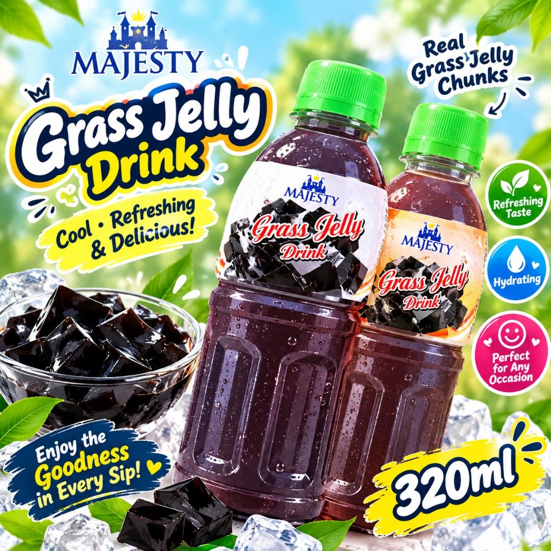 Majesty flavor drinks pet bottle (Category: Beverages) located in Manila. Submitted by presyongmasa (Listing ID 1462184363, Image 2). Description: Majesty flavor drinks pet bottle ₱35.00 each Flavor Choices : 🥤 Birdnest 🥤 Grass Jelly Shipping fee shoulder by buyer Payment today next day ship out 🛵 Send me direct message for inquiries Location Tondo Manila.