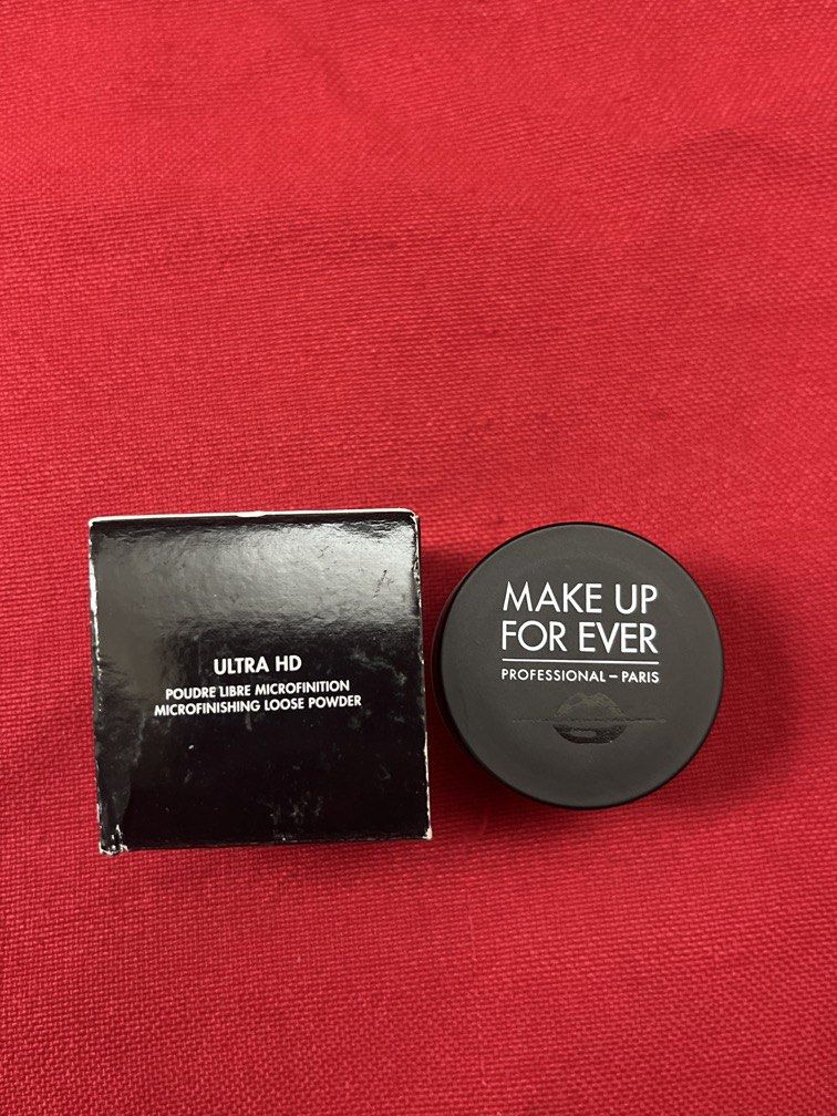 MAKEUP FOR EVER ULTRA HD MICROFINISHING LOOSE POWDER (Category: Makeup) located in Manila. Submitted by luxeclassyshop (Listing ID 1462088655, Image 2). Description: MAKEUP FOR EVER ULTRA HD MICROFINISHING LOOSE POWDER 1g .