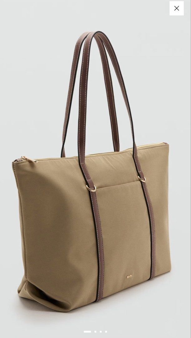 MANGO NYLON TOTE BAG (Category: Tote Bags) located in Makati City. Submitted by sassywear.ph (Listing ID 1462180103, Image 2). Description: Brand new and authentic with tags, bought for 2k plus, selling for 1795 nalang. .