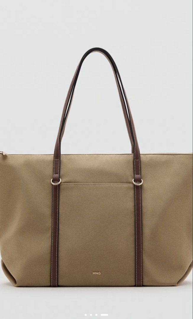 MANGO NYLON TOTE BAG (Category: Tote Bags) located in Makati City. Submitted by sassywear.ph (Listing ID 1462180103, Image 1). Description: Brand new and authentic with tags, bought for 2k plus, selling for 1795 nalang. .