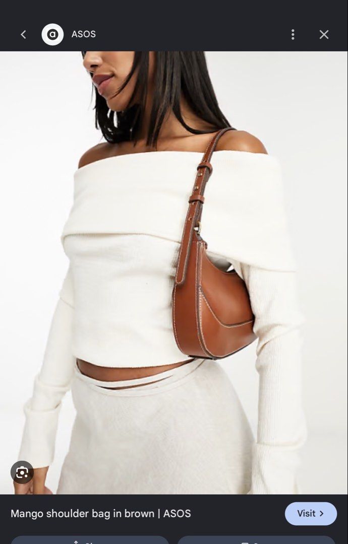 Mango Oval Shoulder Bag (Category: Shoulder Bags) located in Manila. Submitted by ynasbr (Listing ID 1462201087, Image 3). Description: Used in cafe dates and dinners! It was the perfect size for my things but unfortunatelyyy have to let it go bc I have too many bags 🥹 Got soo many compliments whenever I used this out! bought in 2024 for $48 📍taft.