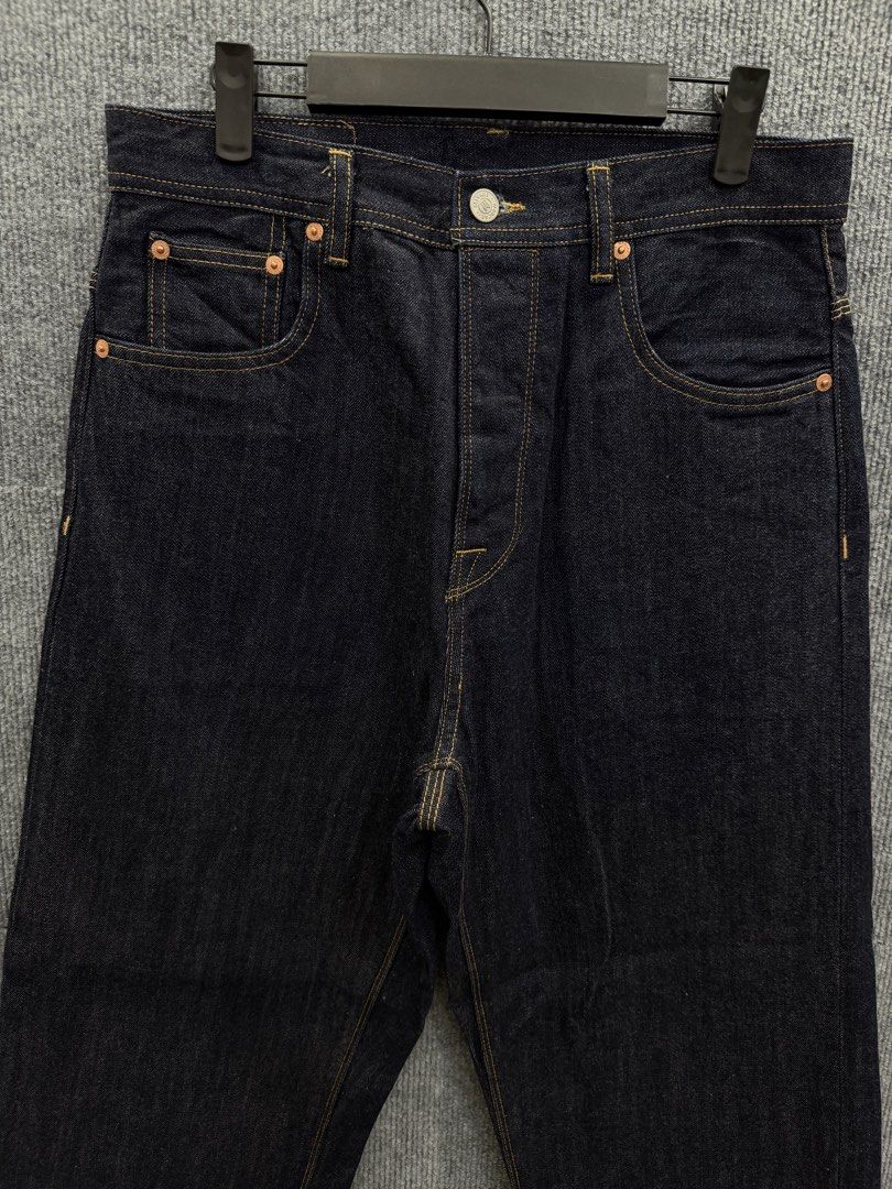 MBBCAR SELVEDGE DENIM PANT (Category: Jeans) located in Marikina City. Submitted by grindmanila (Listing ID 1462115389, Image 3). Description: MENS SMALL FITS✔️ 28 - 31 WAISTLINE 39 LENGTH 9.5 HEM GOOD AS BRANDNEW✅.