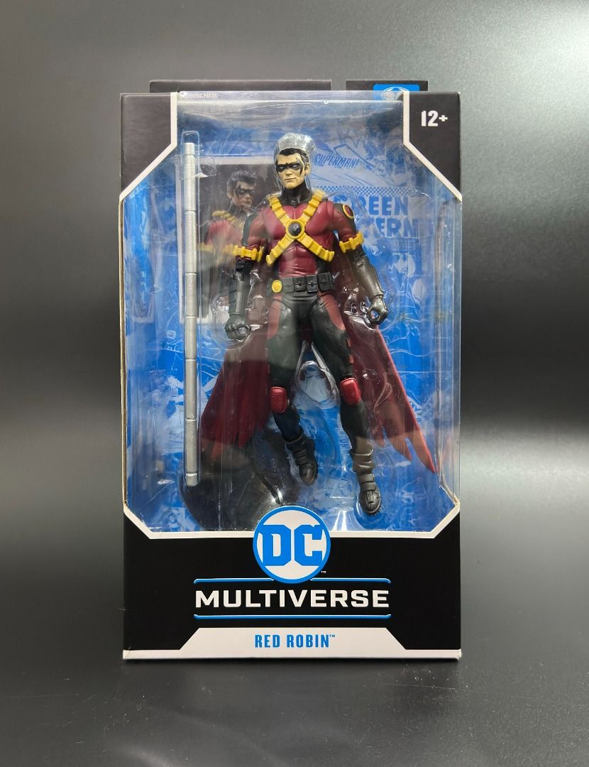 McFarlane DC Multiverse - Red Robin Tim Drake (New 52) (Category: Figurines & Statues) located in Pasay City. Submitted by zoomgio (Listing ID 1462041337, Image 1). Description: Condition: BIB and good as new. **100% genuine/original/authentic product. No lowballers please. Features: - Incredibly detailed 7” scale figure based on the DC MULTIVERSE - Designed with Ultra Articulation with up to 22 moving parts for full range of posing and play MOP: