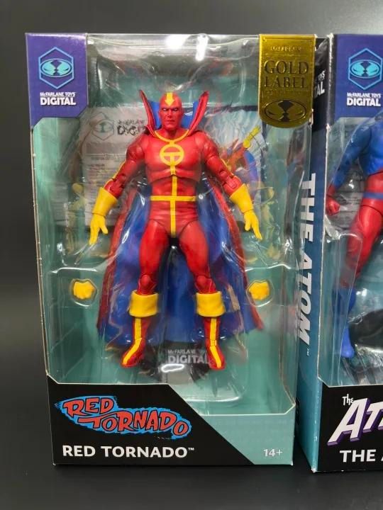 McFarlane DC Multiverse - Red Tornado (The Bronze Age) | The Atom (The Silver Age) (Category: Figurines & Statues) located in Pasay City. Submitted by zoomgio (Listing ID 1462053719, Image 2). Description: **100% genuine/original/authentic product. No lowballers please. 1. The Atom (The Silver Age) -- SOLD - BIB/good as new 2. Red Tornado (The Bronze Age) -- Php 999 - BIB/good as new Features: - Incredibly detailed 7” scale figure based on the DC