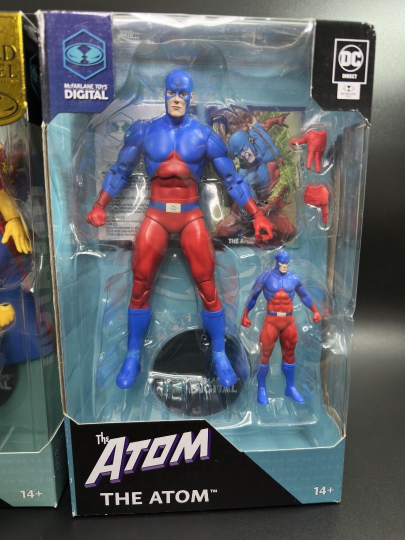 McFarlane DC Multiverse - Red Tornado (The Bronze Age) | The Atom (The Silver Age) (Category: Figurines & Statues) located in Pasay City. Submitted by zoomgio (Listing ID 1462053719, Image 3). Description: **100% genuine/original/authentic product. No lowballers please. 1. The Atom (The Silver Age) -- SOLD - BIB/good as new 2. Red Tornado (The Bronze Age) -- Php 999 - BIB/good as new Features: - Incredibly detailed 7” scale figure based on the DC
