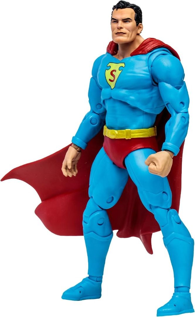 McFarlane DC Multiverse - Superman (Action Comics #1) First Appearance - Collector Edition (Category: Figurines & Statues) located in Pasay City. Submitted by zoomgio (Listing ID 1462046923, Image 2). Description: - Condition: BIB and good as new. No chain accessory, **100% genuine/original/authentic product. No lowballers please. Features: - Incredibly detailed 7” scale figure based on the DC MULTIVERSE - Designed with Ultra Articulation with up
