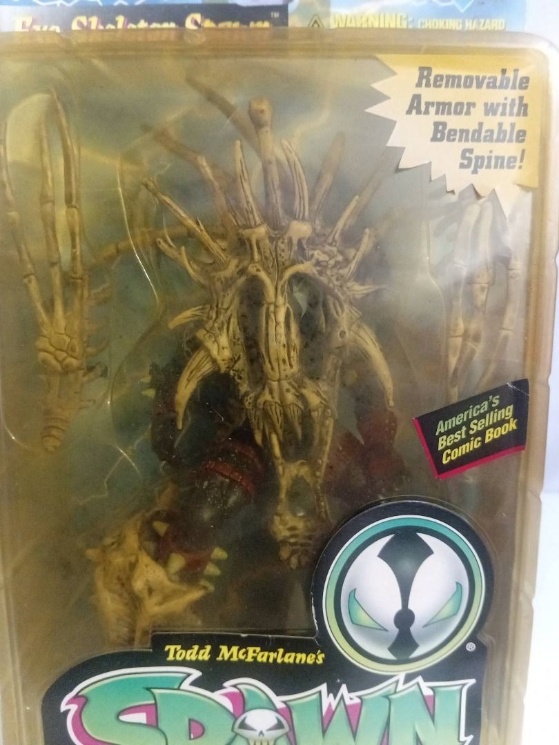 Mcfarlane Spawn Exo-Skeleton Spawn Gray Variant 1996 Series 4 Action Figure (Category: Figurines & Statues) located in Quezon City. Submitted by ToyzzKoleksyon (Listing ID 1462165582, Image 2). Description: Authentic/Branded. -Price: 500 -Condition: AS IS. Unopened Box. OLD STOCK. -Issue: DAMAGE BOX -What you see is what you get. -Please check photos for issues. -Location: Quezon City b154ae.