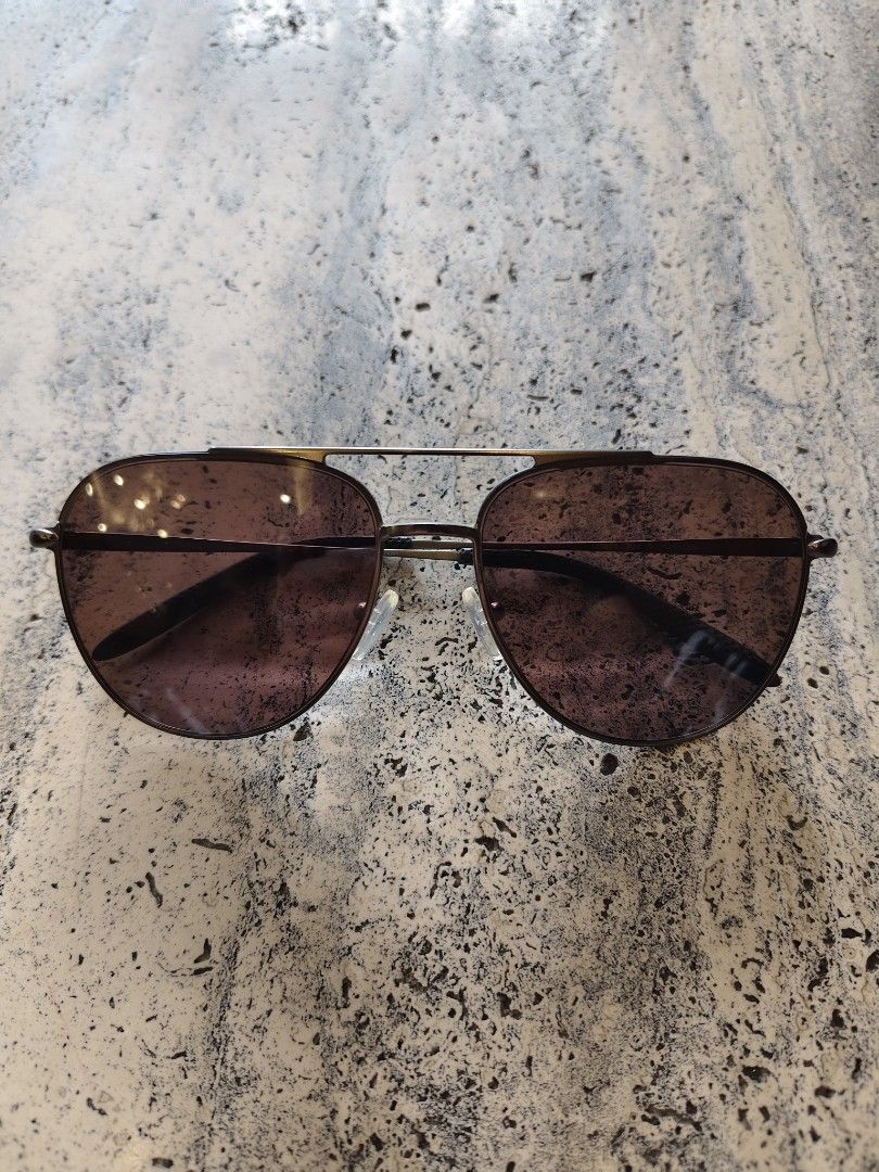 Michael Kors aviator brown sunglasses shades (Category: Sunglasses & Eyewear) located in Mandaluyong City. Submitted by lovelabelsph (Listing ID 1462221966, Image 2). Description: Michael Kors brown aviator sunglasses Php1,200 Price is firm Free shipping Model 123573 60x16 New with case (no dust cloth) MOP Gcash, BPI or BDO More items at IG lovelabelsph .