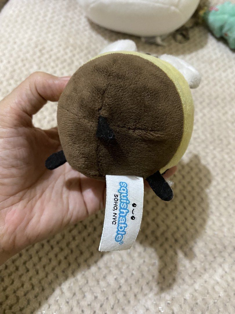Micro Squishable Fuzzy Bumblebee Keychain by Squishable (Category: Plushies & Soft Toys) located in Cavite. Submitted by momrocks (Listing ID 1462056362, Image 2). Description: .
