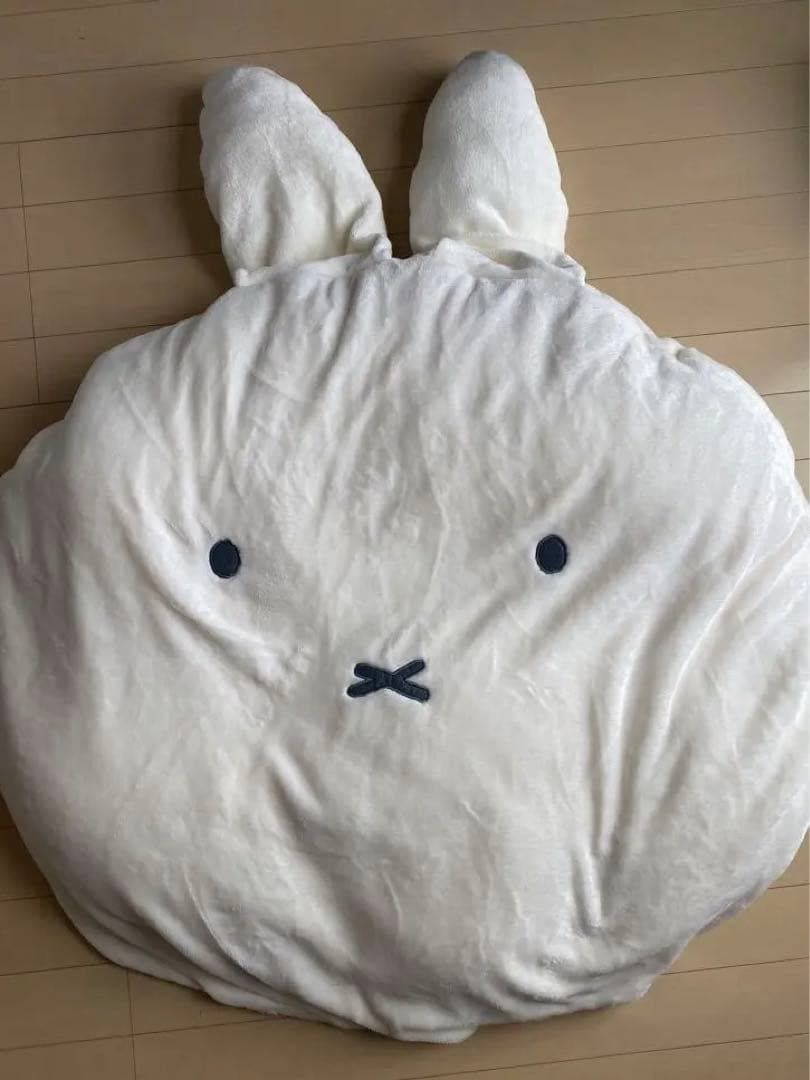 Miffy Fluffy Cushion Pillow (Category: Plushies & Soft Toys) located in Manila. Submitted by prelovedshop0818 (Listing ID 1462100675, Image 1). Description: - Super soft and fluffy Miffy cushion - Ideal for lounging or as cute room decor - Good size for hugging or resting on - Cozy and comfortable material - A must-have for any Miffy fan! .