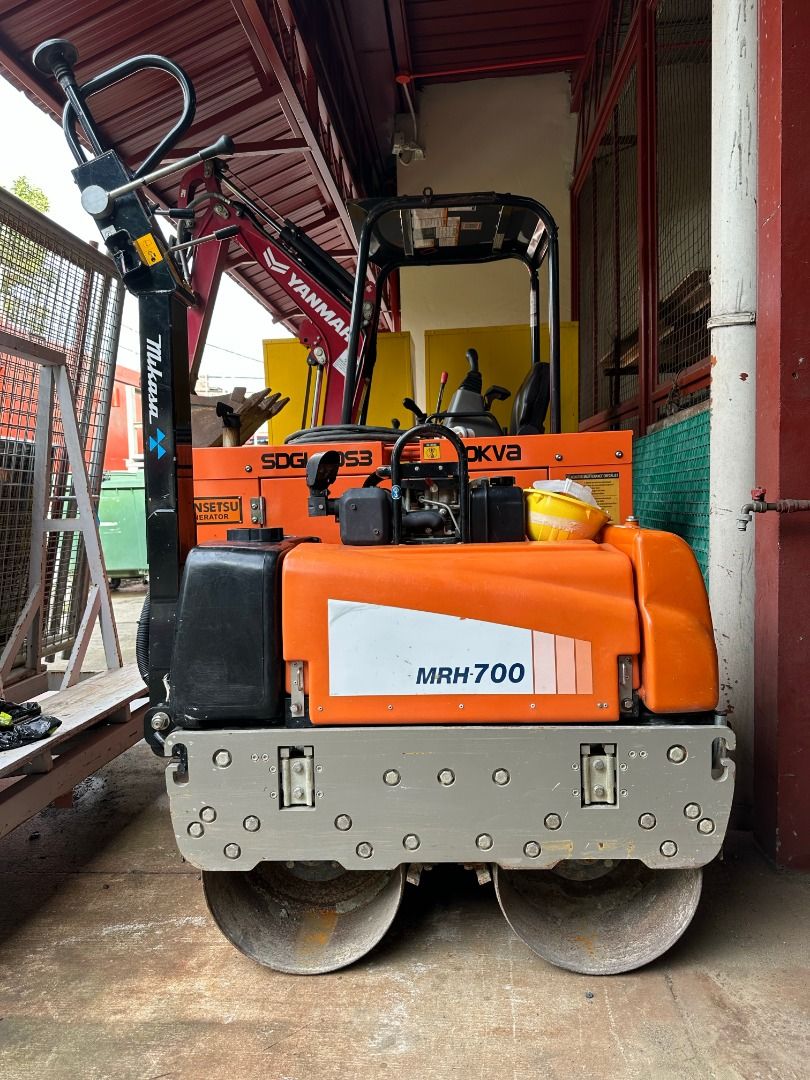 Mikasa MRH-700DSB Vibration Roller (Category: Construction Tools & Equipment) located in Quezon City. Submitted by qc_usedsurplusmaterials.ph (Listing ID 1462053042, Image 1). Description: Well-maintained Mikasa MRH-700DSB double drum vibration roller suitable for road works, landscaping, pavement construction, asphalt compaction, and general site preparation. Suitable for contractors, construction companies, rental fleets, and infrastructure pro