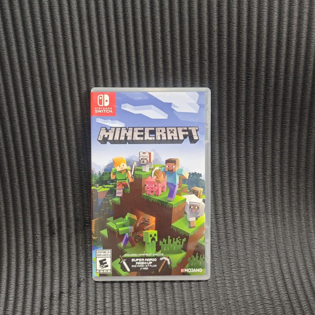 Minecraft Switch Game (Category: Nintendo) located in Quezon City. Submitted by shopme_gadget30 (Listing ID 1462106830, Image 1). Description: kindly read the details first for sale fixed price good Condition tested and working with case and game card compatible to Nintendo switch usa region Shoopppppeee —,✅ can check out pm for the linnnkkk (If shoopppee check out, price is higher because of shooppppeee deduction qc area meet up: sm north shippi