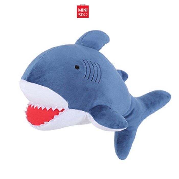 Miniso Shark Plush Toy (Category: Plushies & Soft Toys) located in Santa Maria. Submitted by azu_rei (Listing ID 1462078710, Image 1). Description: AUTHENTIC MINISO Shark Plush .