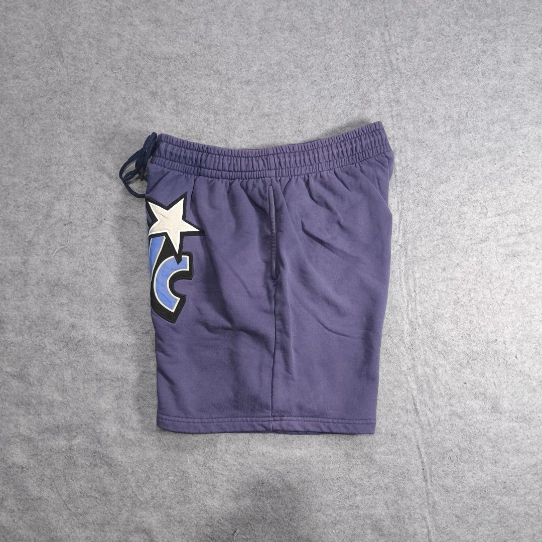 Mitchell & Ness Orlando Magic Sweat Shorts (Category: Activewear) located in Manila. Submitted by shykes_26 (Listing ID 1462120822, Image 2). Description: Dimensions: Waist - 30-40 Length - 18 Leg open - 14 Issues: Minor Fades.