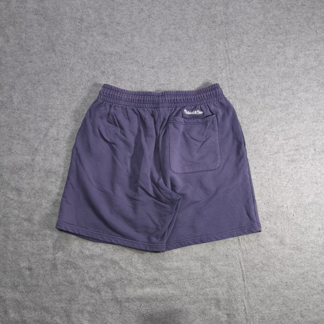 Mitchell & Ness Orlando Magic Sweat Shorts (Category: Activewear) located in Manila. Submitted by shykes_26 (Listing ID 1462120822, Image 3). Description: Dimensions: Waist - 30-40 Length - 18 Leg open - 14 Issues: Minor Fades.