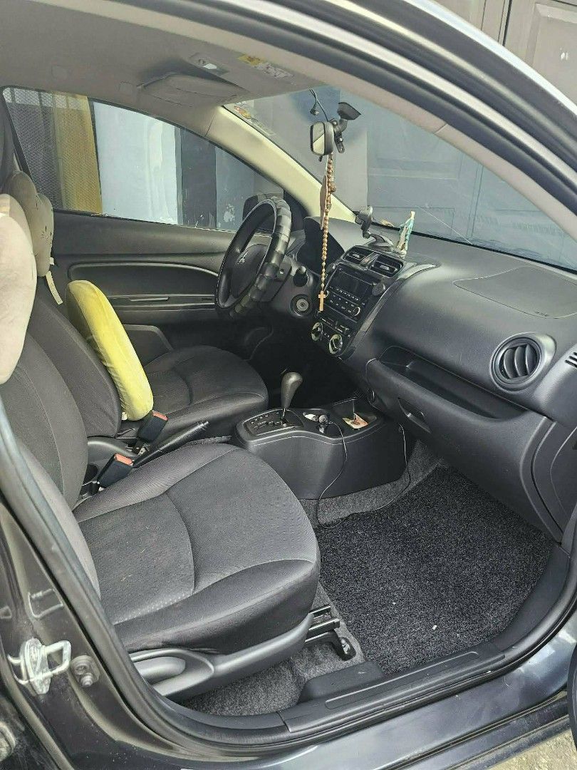 Mitsubishi Mirage G4 GLX Auto (Category: Used Cars) located in Marikina City. Submitted by camille.a96 (Listing ID 1462144282, Image 2). Description: Mitsubishi mirage g4 glx (matic) 2014 89 milage Automatic.