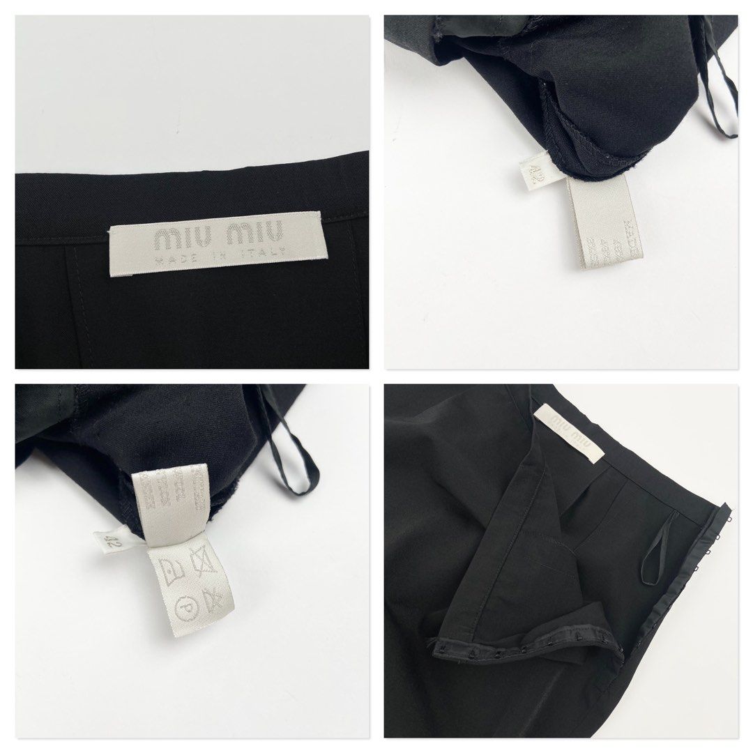 Miu Miu (Category: Skirts) located in Manila. Submitted by draftdrops (Listing ID 1462058665, Image 3). Description: Skirt, vintage, side zip and excellent condition Waistline :17 Length:25.