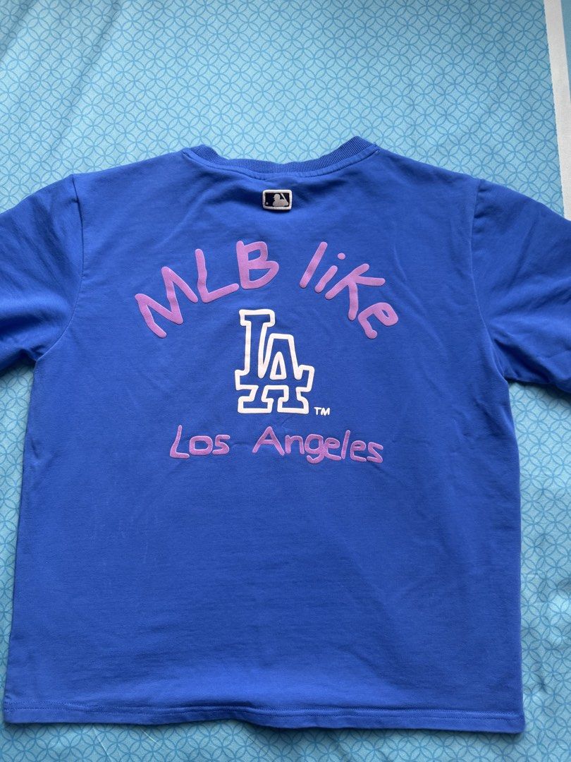 MLB Blue T-shirt (Category: Shirts) located in Quezon City. Submitted by rae.e13 (Listing ID 1462093966, Image 2). Description: Unisex Used once, not my style See last slides for dimensions .