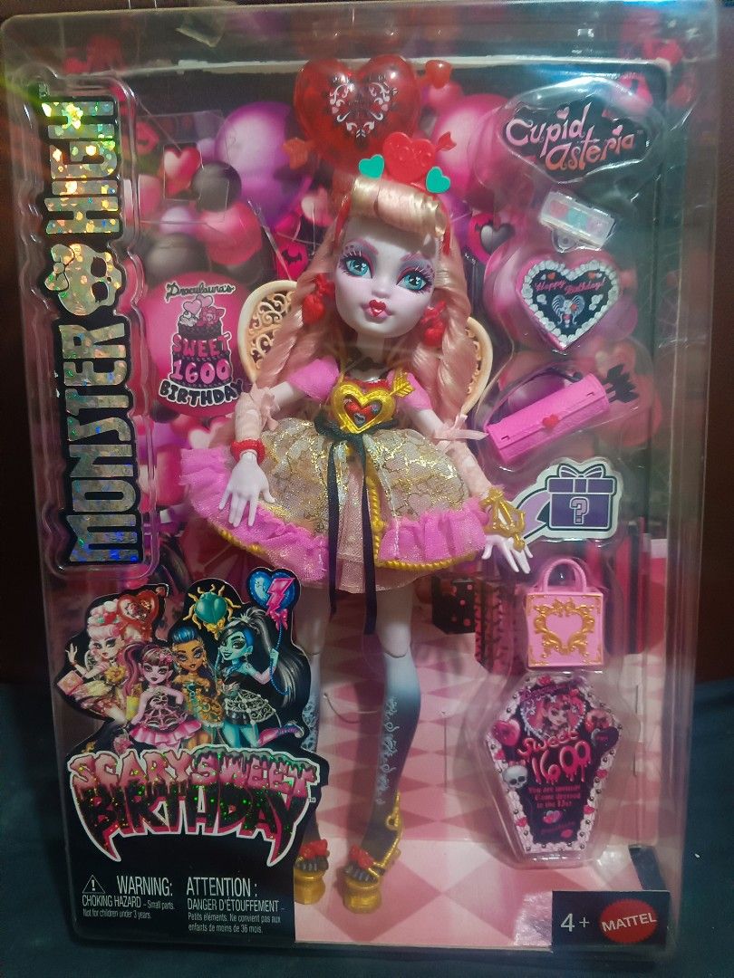 Monster high G3 Cupid (Category: Figurines & Statues) located in Batangas. Submitted by pj_02 (Listing ID 1462256970, Image 1). Description: Reboxed & Restyled, Only been displayed. Method of Payment is Via Gcash Shipping fee must be covered by the buyer..