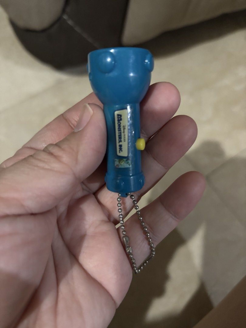 Monster inc flashlight keychain (Category: Character Goods) located in Manila. Submitted by vintageaccessories (Listing ID 1462048511, Image 3). Description: .