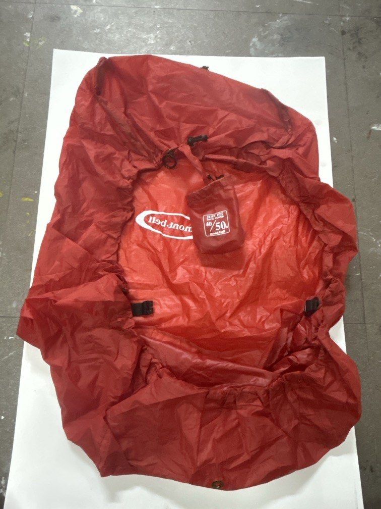 Montbell just fit pack cover (backpack rain cover) (Category: Hiking & Camping) located in Bulacan. Submitted by ourdailybreads (Listing ID 1462045008, Image 1). Description: From japan surplus A lightweight, packable waterproof rain cover designed to fit 40-liter to 50-liter backpacks..