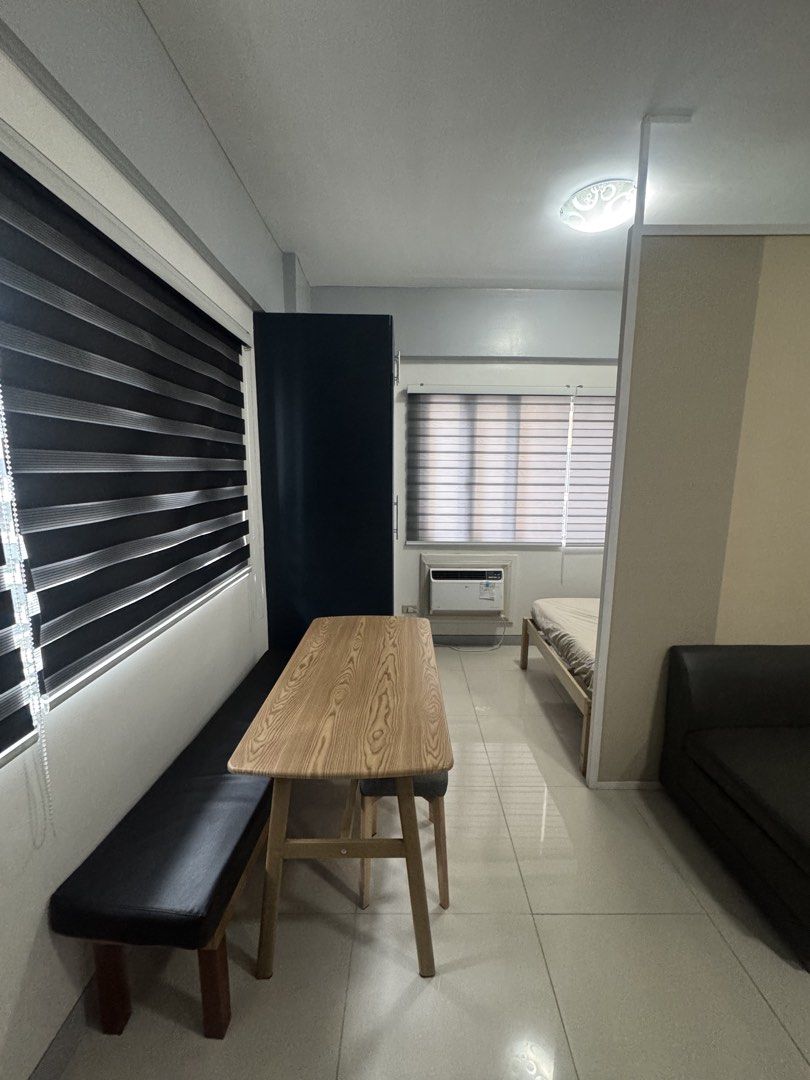 Morgan Suites Residences - Studio Type Corner Unit (Category: Apartments & Condos) located in Pasay City. Submitted by eg_user (Listing ID 1462192566, Image 2). Description: Morgan Suites Residences - Studio Type Corner Unit P22,000 / inclusive of month association dues -Furnished and ready for occupancy -Wifi ready (Converge P1500 per month) -Pets allowed -Access to pool and gym -2 months deposit and 1 month advance -6 months to 1 year contract 