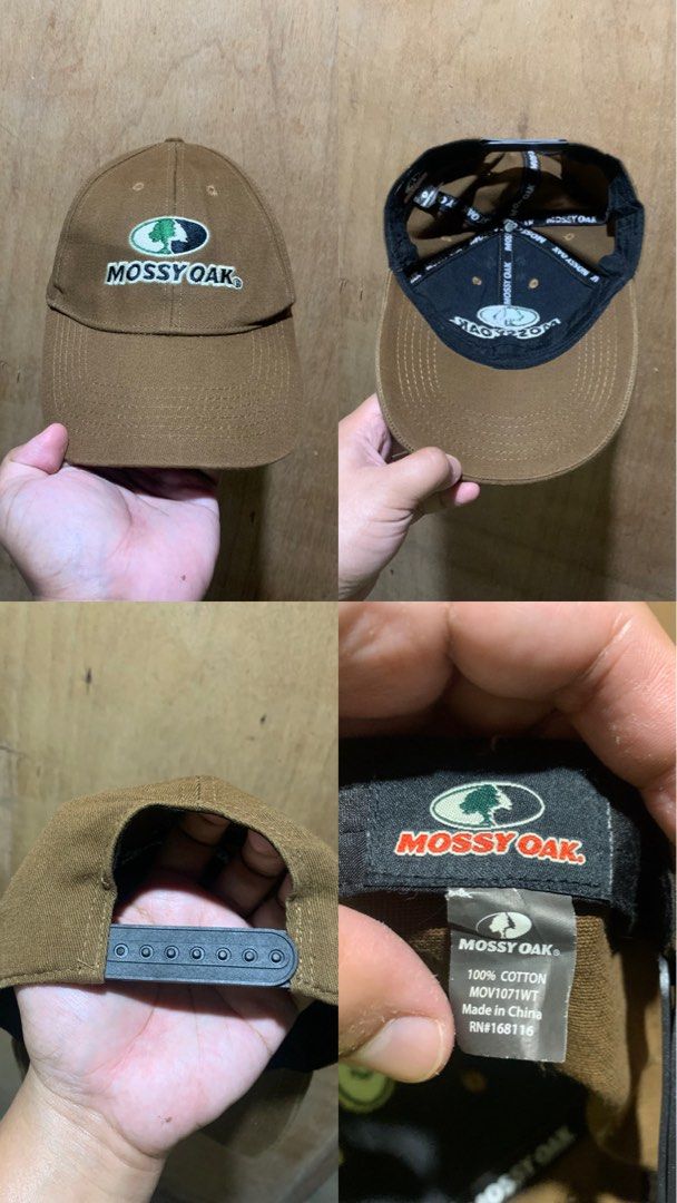 Mossy oak (Category: Caps & Hats) located in Cebu City. Submitted by lk.thrifts (Listing ID 1462248930, Image 1). Description: Mossy Oak 9.5/10 condition 350 + sf Cebu loc.