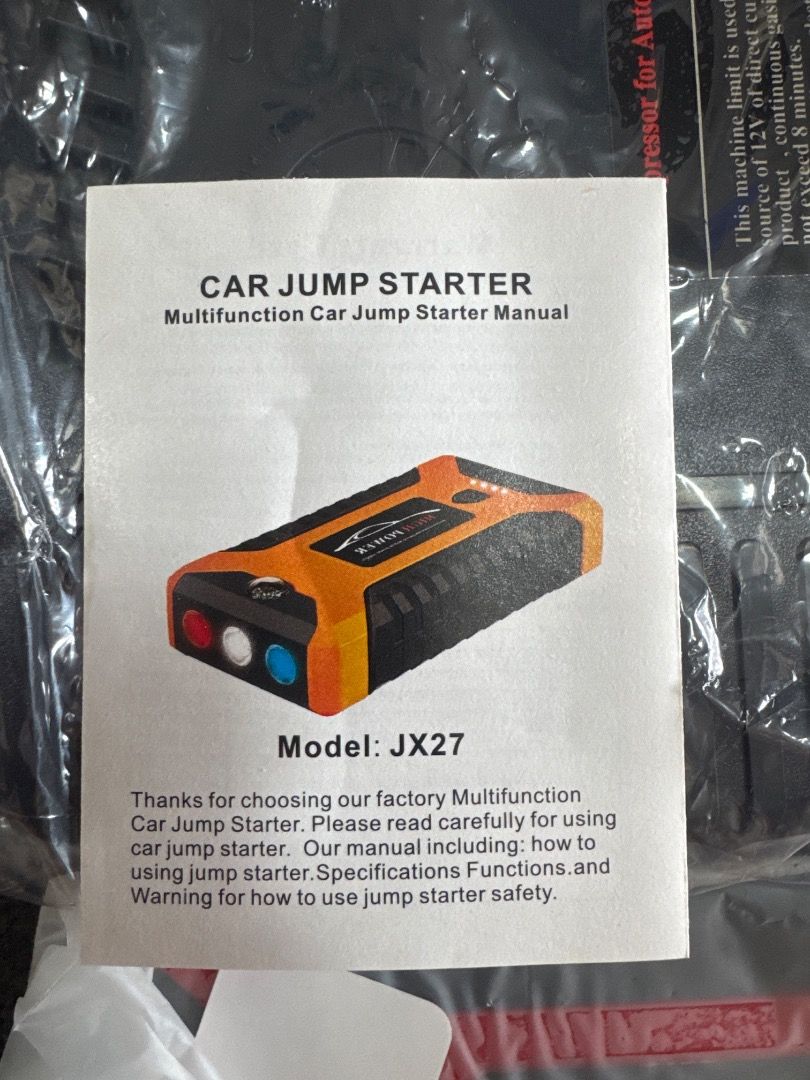 Multi function jump starter (Category: Home Improvement Tools & Accessories) located in Kuala Lumpur. Submitted by bravestorm.45c4a0 (Listing ID 1462099859, Image 3). Description: New.