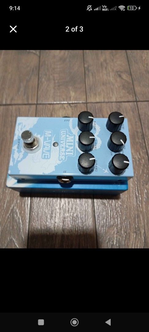 M-VAVE Mini Universe Reverb Guitar Effect Pedal (Category: Music Accessories) located in Pasay City. Submitted by jimmypage24 (Listing ID 1462118607, Image 2). Description: M-VAVE Mini Universe guitar effect pedal No issues Like New rfs:upgrade sa tank pro meet up po sm mall of Asia or villamor new port city.