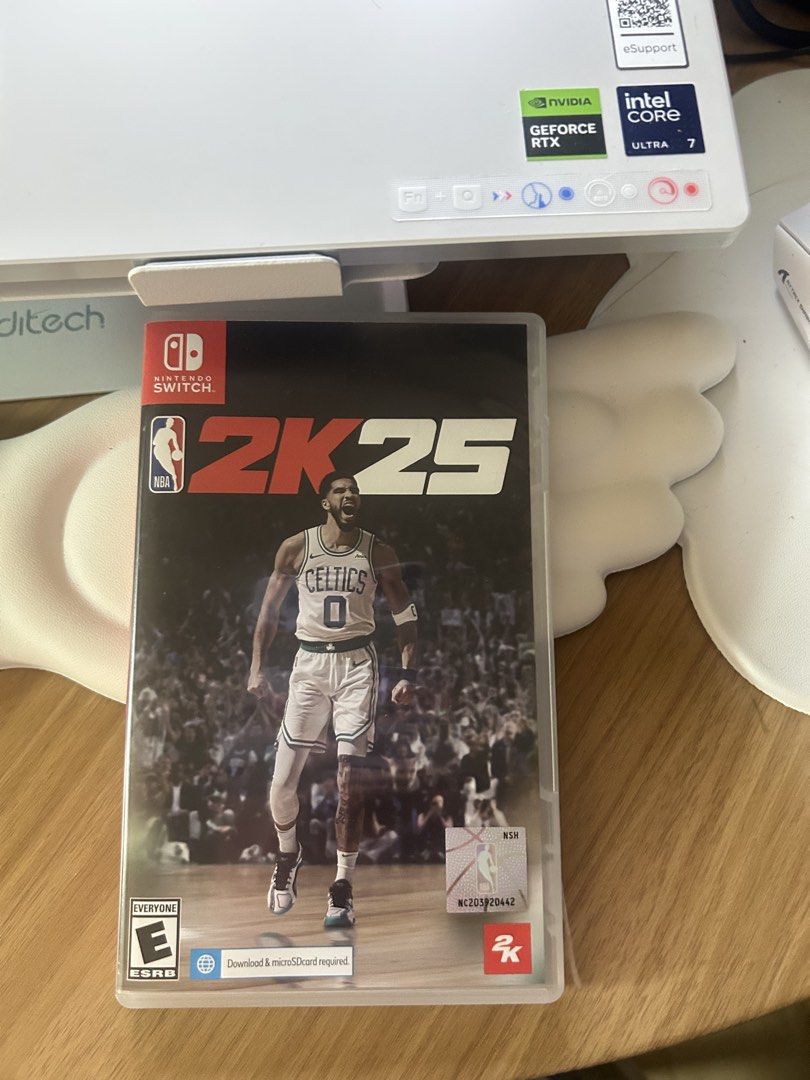 NBA 2K25 Nintendo Switch Game + Pre-Order Bonus (Category: Nintendo) located in Manila. Submitted by marioonette (Listing ID 1462187093, Image 1). Description: - NBA 2K25 for Nintendo Switch - Includes game cartridge - Comes with pre-order bonus insert and a code valid until 12/31/2026 RFS: Only tested, never played because I'm a girl and it's not my type of game. You can offer some games to trade to po. Thank you! SF to be shouldered by buyer.