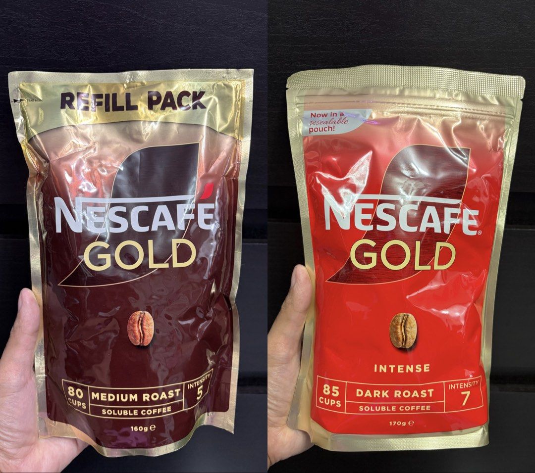 Nescafe Gold Refill 160-170g (Category: Coffee & Tea Tableware) located in Meycauayan. Submitted by ceejaysselections (Listing ID 1462098639, Image 1). Description: ₱440 each AVAILABLE NOW‼️ ✅All items are onhand ✅Actual photos posted 💯% all original with money back guarantee if proven fake 📨Message us for more details.