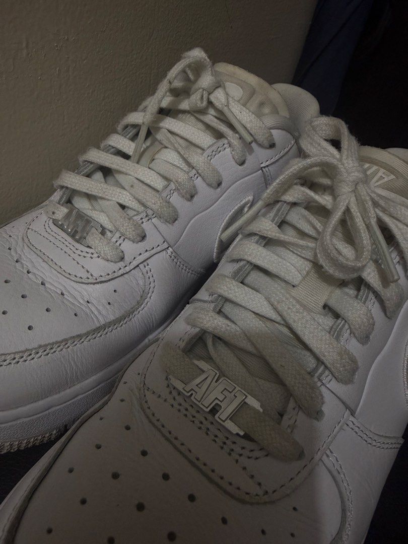 Nike Air Force 1 White Sneakers US 7 (Category: Sneakers) located in Las Pinas. Submitted by shop_alessa (Listing ID 1462187146, Image 3). Description: - Classic white Nike Air Force 1 sneakers - Size: US 7 / UK 4.5 / EUR 38 - Essential for any sneaker collection - Ideal for casual wear - Get yours today!.