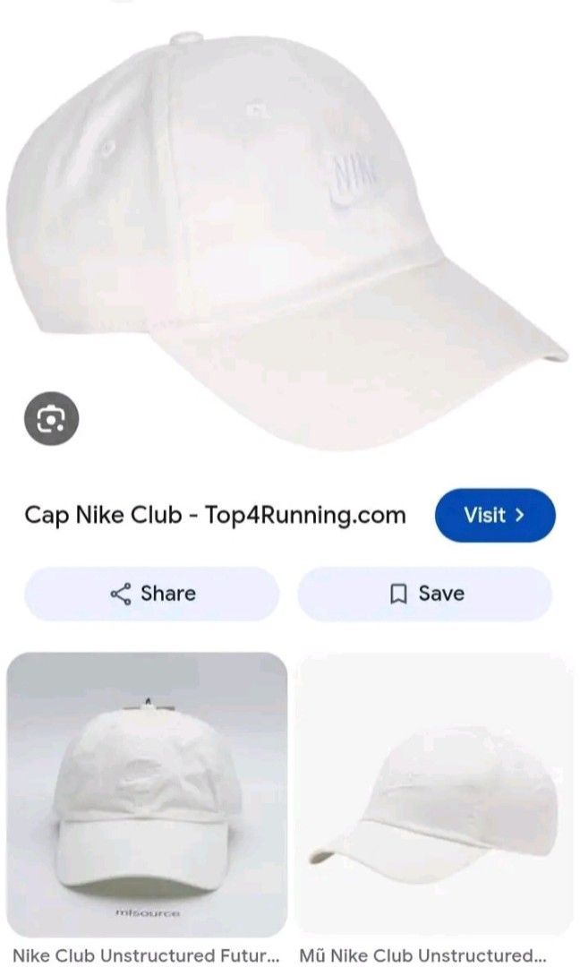 NIKE CLUB CAP (Category: Caps & Hats) located in Mandaue City. Submitted by indayftjesiediva (Listing ID 1462182534, Image 2). Description: NIKE CLUB CAP LIKE NEW CONDITION EMBROIDERED LOGO NO ISSUE MINE 750 + SF DM IF INTERESTED 📩.