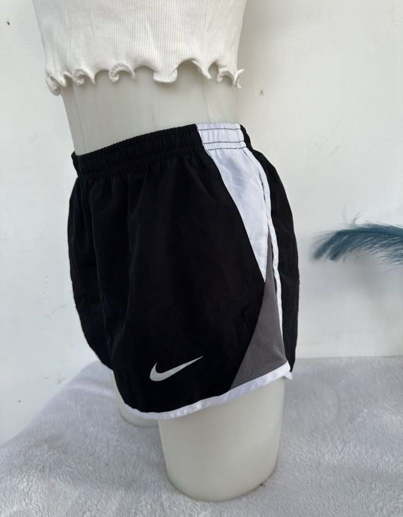 Nike Dri- Fit Running Shorts (Category: Activewear) located in Tabuk. Submitted by zayonsale (Listing ID 1462087954, Image 3). Description: Unisex Nike Dri-fit Running Shorts Excellent Condition 10/10 Color Rate W/ Inner Wear W/ Small Inner Secret Pocket W/ Excellent Condition Drawstring Waist Garter (Excellent Condition) No Stains | No Holes | No Stitching Needed Size: M on Tag Recommended Waist Line: 27 - 32 Length: 12.5 Steal Price Color May V