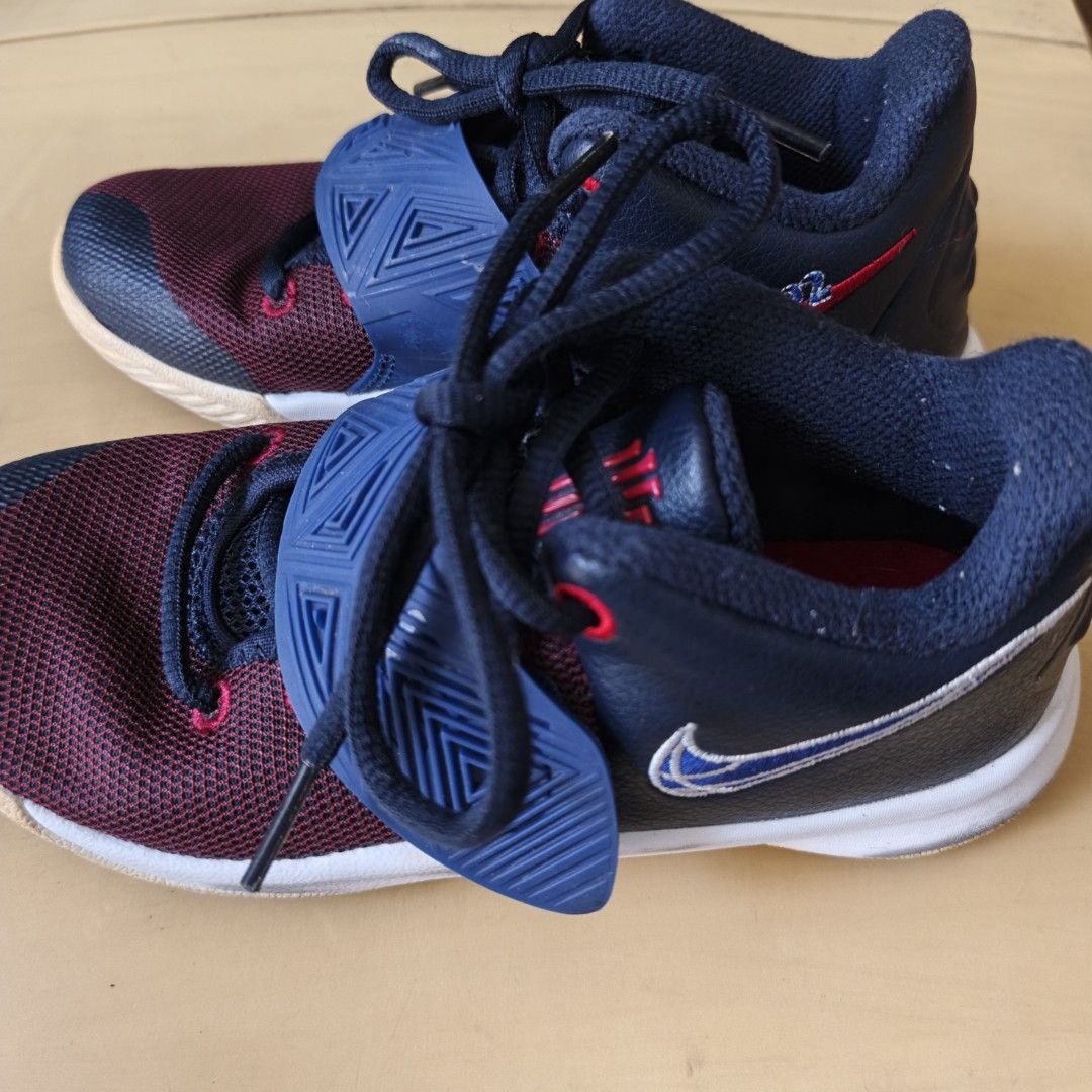 Nike Kyrie Flytrap 3 Basketball Shoes (Category: Babies & Kids Fashion) located in Caloocan City. Submitted by outfitales (Listing ID 1462063099, Image 2). Description: Nike Kyrie Flytrap 3 Basketball Shoes ​Price: ₱249 ​Brand/Model: Nike Kyrie Flytrap 3 ​Size: US 13C / UK 12.5 / EUR 31 / 19 cm ​Condition: Pre-loved / Used (Good condition, plenty of life left, clean uppers, standard wear on soles/midsoles as seen in photos).