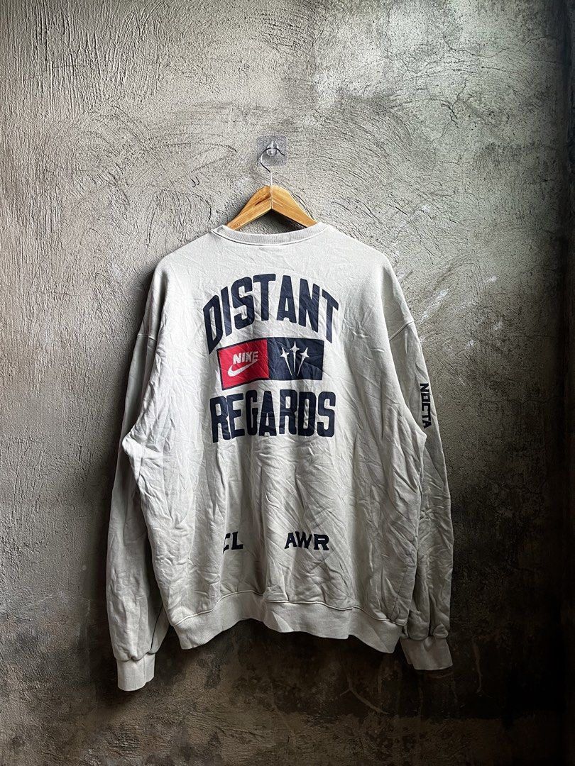 NIKE x NOCTA SWEATER (Category: Hoodies) located in Cagayan de Oro. Submitted by rewornthriftph (Listing ID 1462047669, Image 1). Description: width: 26 length: 29 XXL | OVERSIZED also on XL Color rate: 9.5/10 Issue: NEED WASH In EXCELLENT Condition See details and reference on slides Payment Methods: GCASH/JNT PLS MANAGE YOUR EXPECTATIONS. THRIFT ITEMS, NO CANCELLATION ₱700.