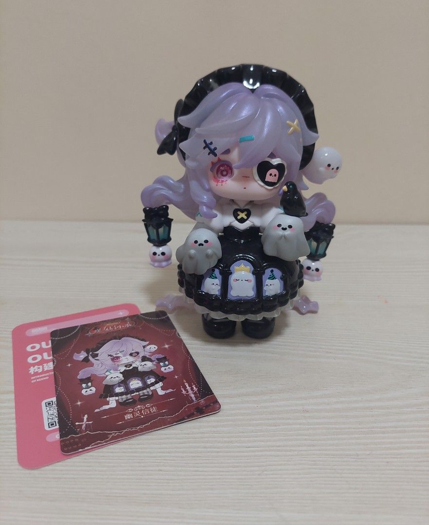 Ninita Witch Revelation Series (Category: Designer & Blind Box Toys) located in San Pablo. Submitted by bookish.babe (Listing ID 1462107547, Image 2). Description: 750 for Ghost Believers 850 for Reverse Rabbit Hole Complete inclusions (folded box) If interested, just send me a 📩 for more photos.