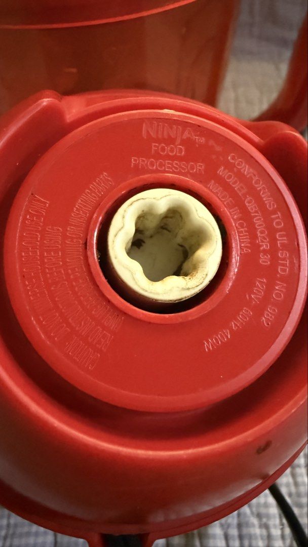 Ninja Food Processor Chopper Mini 120V (Category: Juicers, Blenders & Grinders) located in Quezon City. Submitted by amogz (Listing ID 1462086274, Image 3). Description: - Ninja Food Processor OB700QR - Ideal for chopping herbs, nuts, and vegetables - Includes: Main unit, chopper blade, and pitcher - Specifications: 120V, 400W - Ready to upgrade your kitchen!.