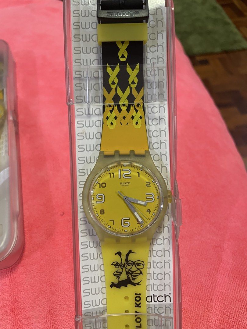 Ninoy Cory Aquino memorabilia (Category: Vintage Collectibles) located in Manila. Submitted by mpbmarnel1972 (Listing ID 1462112219, Image 1). Description: SWATCH WATCH NINOY AQUINO ₱6,000 Book ₱500 CD ₱2,000 Take All ₱8,000 0919 099 4175 0925 788 1972 .