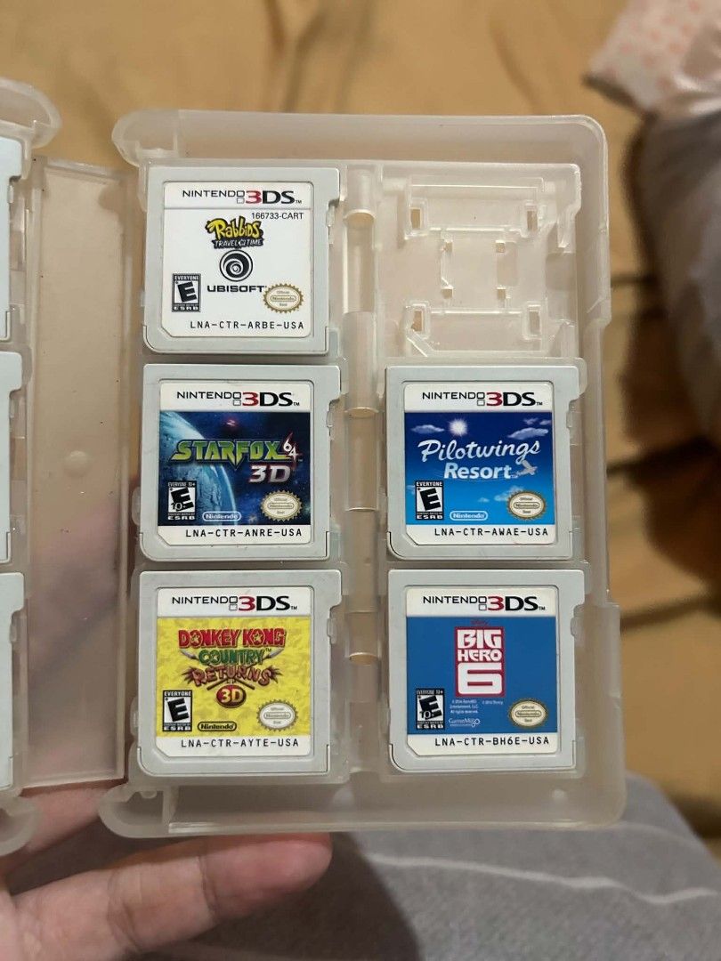 Nintendo 3DS Games (Category: Nintendo) located in Quezon City. Submitted by markusaple (Listing ID 1462236112, Image 2). Description: NINTENDO 3DS GAMES 🔥 ORIGINAL CARTRIDGES — GOOD CONDITION 🔥 • Super Mario 3D Land — ₱550 • Luigi’s Mansion: Dark Moon — ₱700 • Mario & Luigi: Dream Team — ₱550 • Mario Party: Island Tour — ₱600 • Mario Kart 7 — ₱500 • Rabbids: Travel in Time 3D — ₱300 • Star Fox 64 3D — ₱550 • Pilotwings Resort — ₱350 • Donkey K