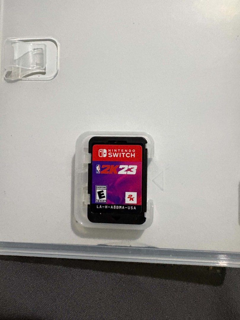 Nintendo Switch NBA 2K23 Game (Category: Nintendo) located in Manila. Submitted by mnlclaudia (Listing ID 1462165848, Image 2). Description: - NBA 2K23 for Nintendo Switch - Game cartridge and case included - Download and microSD card required - Rated E for Everyone.