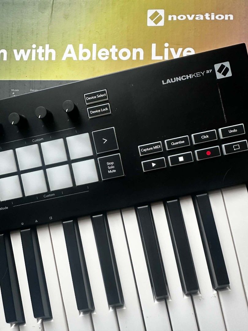 Novation Launchkey 37 MIDI Keyboard Controller 10,500 (Category: Musical Instruments) located in Manila. Submitted by sir_king (Listing ID 1462107176, Image 2). Description: Selling my Novation Launchkey 37 MK3 MIDI Keyboard Controller Condition: * Rarely used * Looks almost brand new * Excellent cosmetic condition * 100% working * Complete with original box and accessories Perfect for Ableton Live users who want hands-on control for music produc