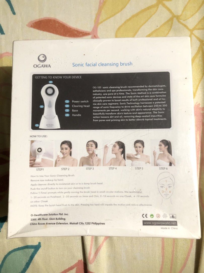 OGAWA FACIAL CLEANSING BRUSH (Category: Face Care) located in San Juan City. Submitted by prettyboi_ (Listing ID 1462067953, Image 3). Description: AUTHENTIC BRAND NEW DI PA NABUBUKSAN SAN JUAN CITY LOCATION VIA LALAMOVE FEE YOURS NEGOTIABLE .