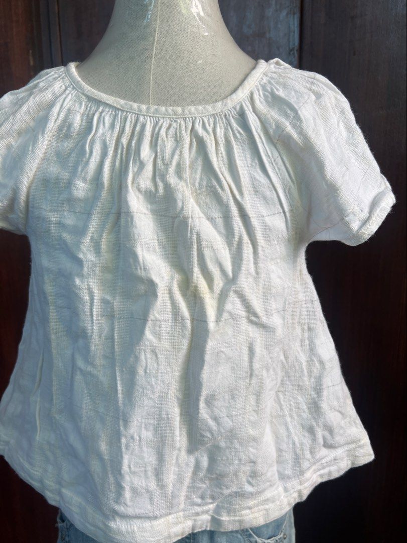 Old Navy Cut Sleeves 4T (Category: Babies & Kids Fashion) located in Amadeo. Submitted by mavmadel (Listing ID 1462133669, Image 2). Description: -4T tag -excellent to like new with small washbale stain due to storage ***All items is in excellent to like new condition unless otherwise stated if there’s flaws/issue. **price is already fixed ! Worth for its price based on its condition Loc: cavite.